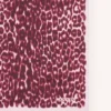 Pañuelo de seda con estampado de leopardo Pañuelo de seda con estampado de leopardo