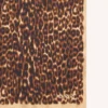 Pañuelo de seda con estampado de leopardo Pañuelo de seda con estampado de leopardo