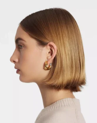 Pendientes Sequence by Lanvin con pedrería Pendientes Sequence by Lanvin con pedrería