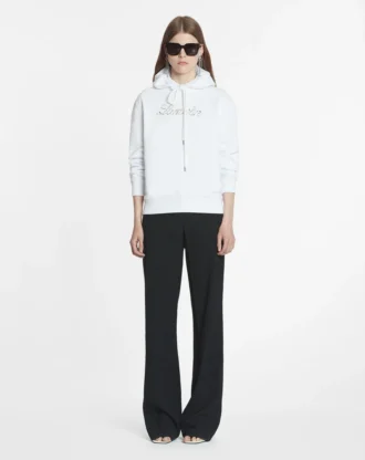 Sudadera con capucha bordada con abalorios Lanvin Sudadera con capucha bordada con abalorios Lanvin