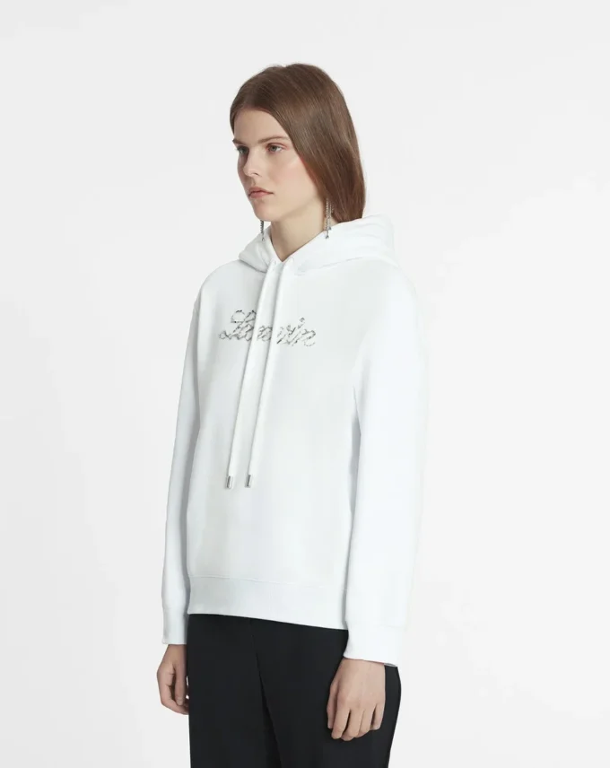 Sudadera con capucha bordada con abalorios Lanvin Sudadera con capucha bordada con abalorios Lanvin