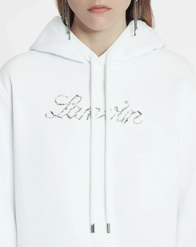 Sudadera con capucha bordada con abalorios Lanvin Sudadera con capucha bordada con abalorios Lanvin