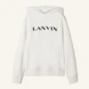 Sudadera con capucha de algodón bordada Lanvin Sudadera con capucha de algodón bordada Lanvin