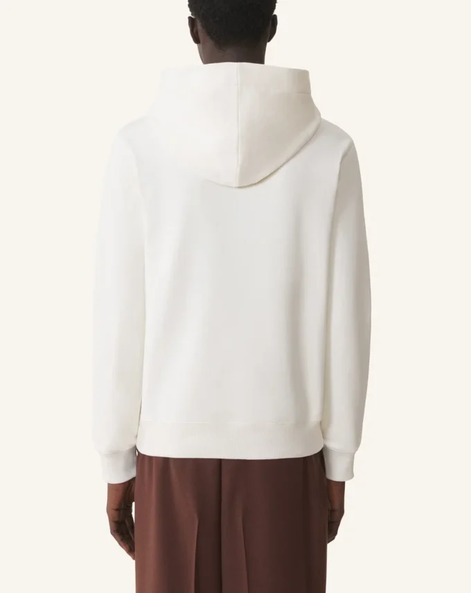 Sudadera con capucha de algodón bordada Lanvin Sudadera con capucha de algodón bordada Lanvin
