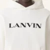 Sudadera con capucha de algodón bordada Lanvin Sudadera con capucha de algodón bordada Lanvin