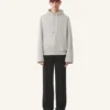 Sudadera con capucha de algodón y cachemira Sudadera con capucha de algodón y cachemira