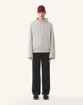Sudadera con capucha de algodón y cachemira