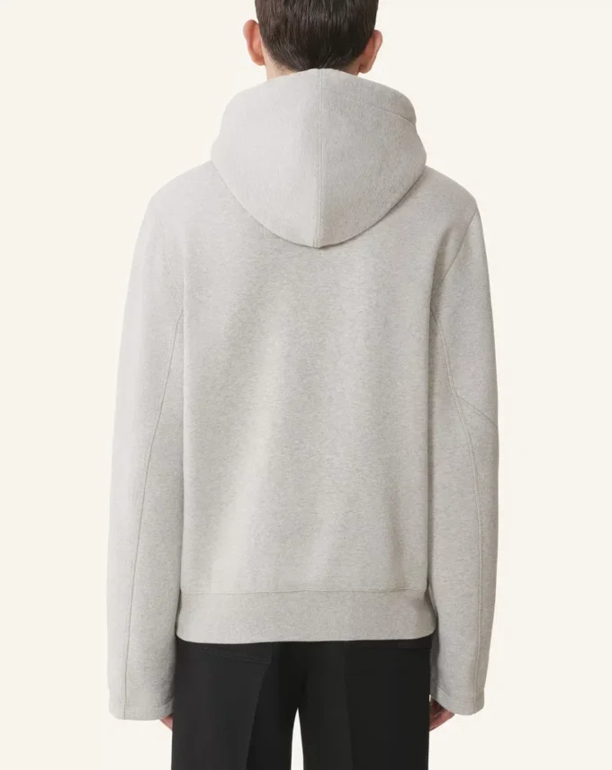 Sudadera con capucha de algodón y cachemira Sudadera con capucha de algodón y cachemira