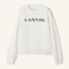 Sudadera de algodón bordada Lanvin Sudadera de algodón bordada Lanvin