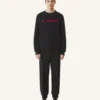 Sudadera de algodón bordada Lanvin Sudadera de algodón bordada Lanvin