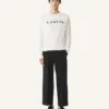 Sudadera de algodón bordada Lanvin Sudadera de algodón bordada Lanvin