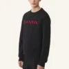 Sudadera de algodón bordada Lanvin Sudadera de algodón bordada Lanvin