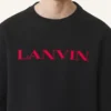 Sudadera de algodón bordada Lanvin Sudadera de algodón bordada Lanvin