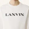 Sudadera de algodón bordada Lanvin Sudadera de algodón bordada Lanvin