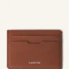 Tarjetero de piel Compagnon