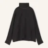 Top de cuello alto de seda Top de cuello alto de seda