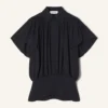 Top de georgette de seda Top de georgette de seda
