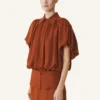 Top de georgette de seda Top de georgette de seda