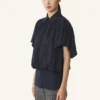 Top de georgette de seda Top de georgette de seda