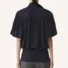 Top de georgette de seda Top de georgette de seda