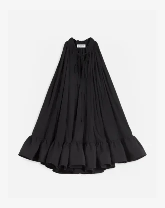 Vestido corto con volantes
