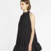Vestido corto con volantes Vestido corto con volantes