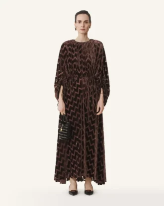Vestido de terciopelo devoré