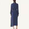 Vestido midi de lana y cachemira