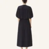 Vestido midi en charmeuse Vestido midi en charmeuse