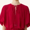Vestido midi en charmeuse Vestido midi en charmeuse