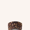 Visera con estampado de leopardo Lanvin Visera con estampado de leopardo Lanvin