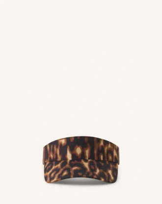 Visera con estampado de leopardo Lanvin
