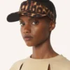 Visera con estampado de leopardo Lanvin Visera con estampado de leopardo Lanvin