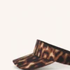 Visera con estampado de leopardo Lanvin Visera con estampado de leopardo Lanvin