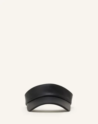 Visera de cuero Lanvin