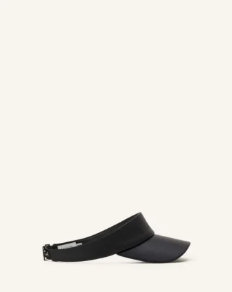 Visera de cuero Lanvin