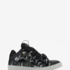 Zapatillas Curb de cuero con purpurina Zapatillas Curb de cuero con purpurina