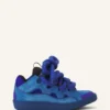 Zapatillas Curb de piel con cordones de serpiente Zapatillas Curb de piel con cordones de serpiente