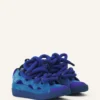 Zapatillas Curb de piel con cordones de serpiente Zapatillas Curb de piel con cordones de serpiente
