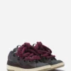 Zapatillas Curb de piel con cordones de serpiente Zapatillas Curb de piel con cordones de serpiente