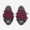 Zapatillas Curb de piel con cordones de serpiente Zapatillas Curb de piel con cordones de serpiente
