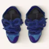 Zapatillas Curb de piel con cordones de serpiente Zapatillas Curb de piel con cordones de serpiente