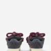 Zapatillas Curb de piel con cordones de serpiente Zapatillas Curb de piel con cordones de serpiente