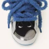 Zapatillas Curb de piel metalizada con cordones de malla Zapatillas Curb de piel metalizada con cordones de malla