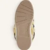 Zapatillas Curb de piel metalizada con cordones de malla Zapatillas Curb de piel metalizada con cordones de malla