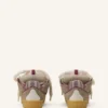 Zapatillas de ante con cordones de malla Zapatillas de ante con cordones de malla