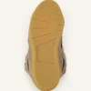 Zapatillas de ante con cordones de malla Zapatillas de ante con cordones de malla