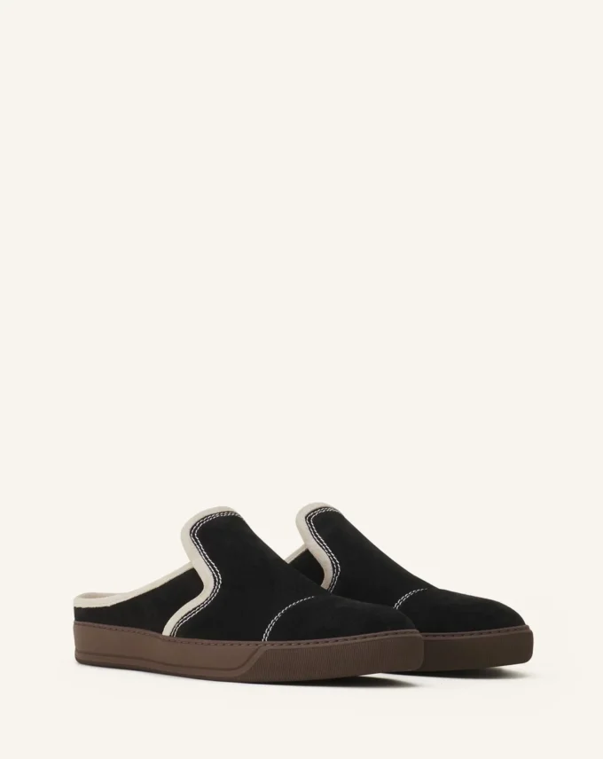 Zapatillas tipo mule de ante Dbb1 Zapatillas tipo mule de ante Dbb1
