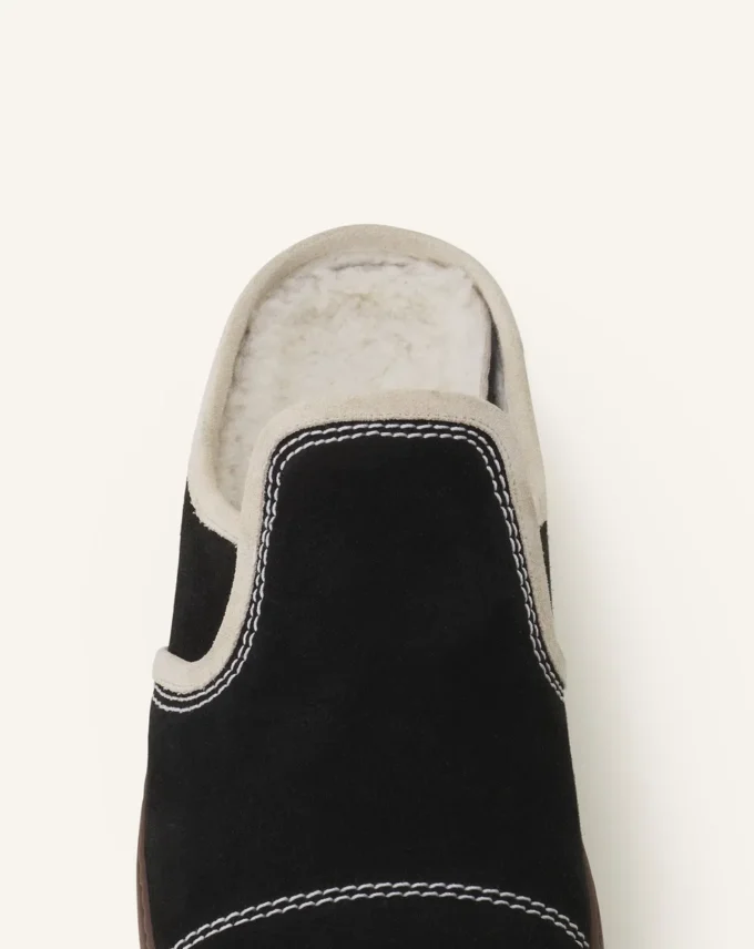 Zapatillas tipo mule de ante Dbb1 Zapatillas tipo mule de ante Dbb1