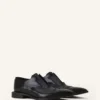 Zapatos brogue Oxford de piel brillante Zapatos brogue Oxford de piel brillante